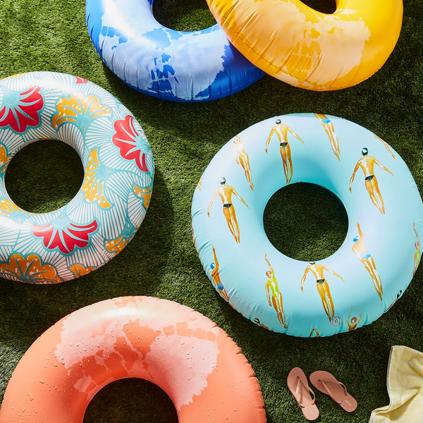 The Nice Fleet Inflatable Printed Pool Rings