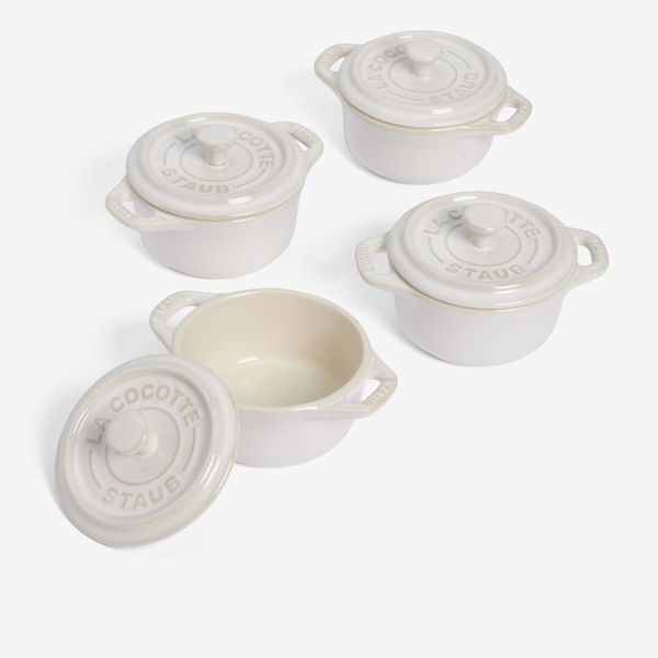 Staub 4-Piece Mini Round Cocotte Set