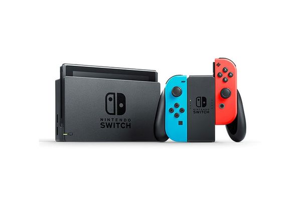 Nintendo Switch — Neon Blue and Red Joy-Con