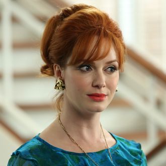 Joan Harris (Christina Hendricks) - Mad Men - Season 6, Episode 4 - Photo Credit: Michael Yarish/AMC