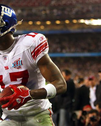 Plaxico Burress attends Giants practice - Newsday