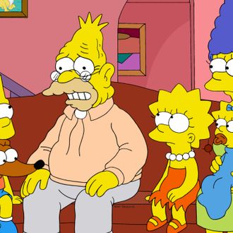THE SIMPSONS: Grampa tells the story of Homer's long-lost childhood dog, Bongo, in the all-new 
