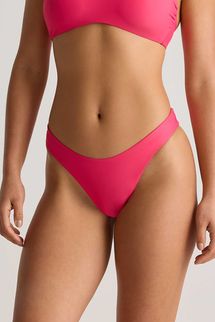 Quince Italian High-Leg Bikini Bottom