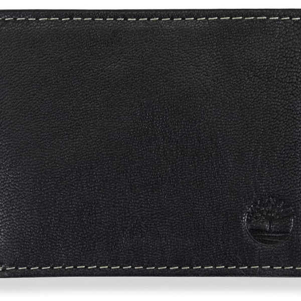 Timberland Leather RFID Blocking Passcase Security Wallet