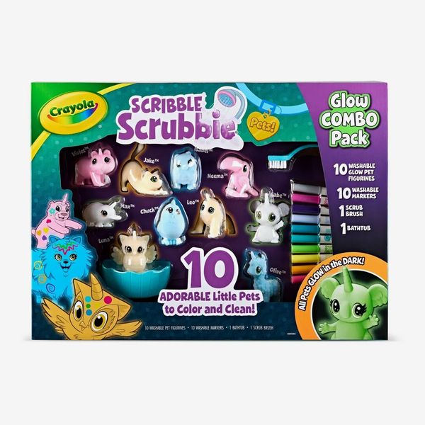 Crayola Scribble Scrubbies Glow Combo Drawing and Coloring Kit