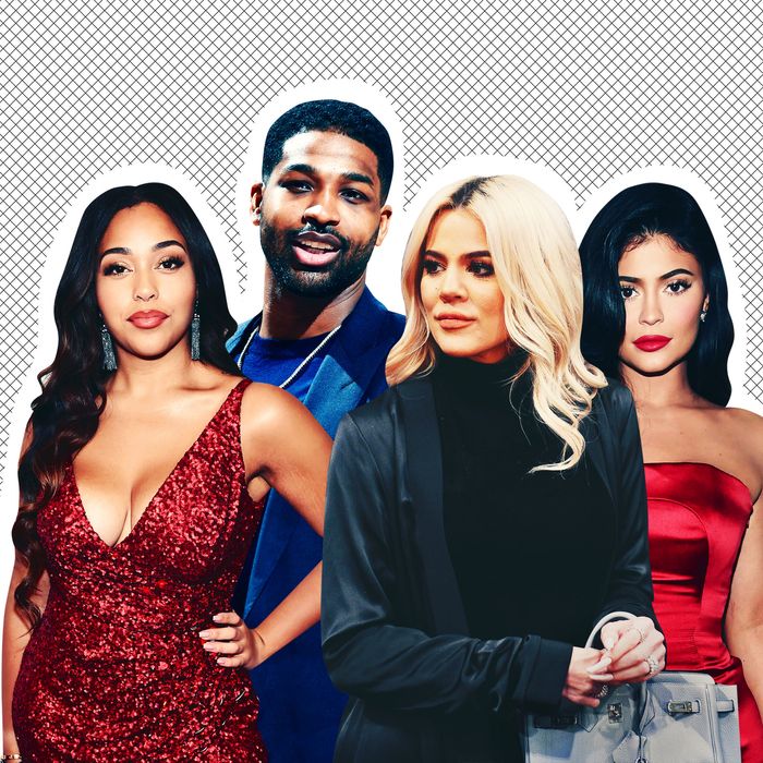 Khloé Kardashian, Tristan Thompson and Jordyn Woods Backstory picture photo