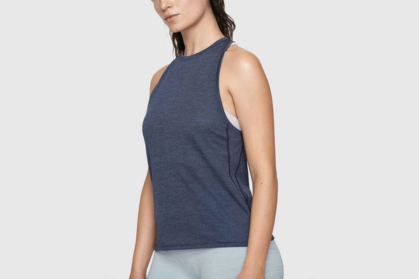 Outdoor Voices EcoMesh Tank Top (Navy)