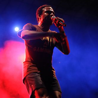 NEW YORK, NY - SEPTEMBER 03: Childish Gambino performs at the 8th Annual Rock The Bells festival on Governor's Island on September 3, 2011 in New York City. (Photo by Anna Webber/FilmMagic)