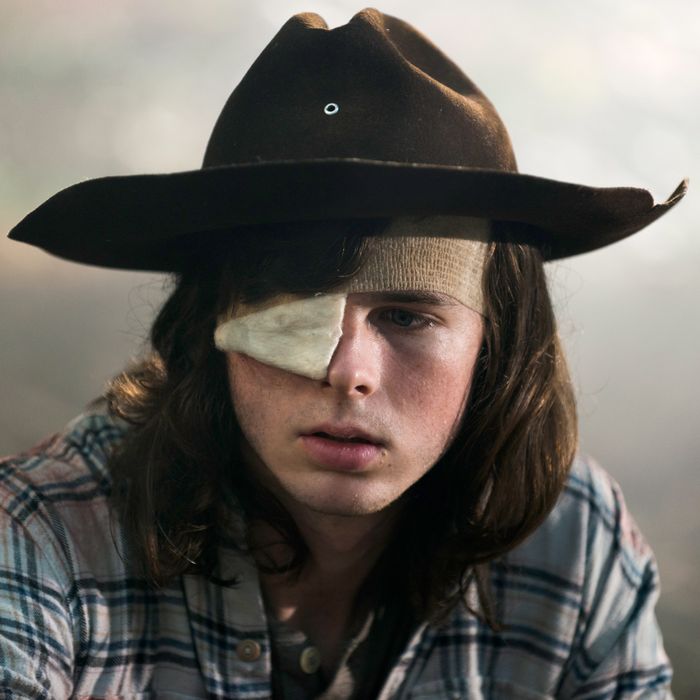 twd carl hat