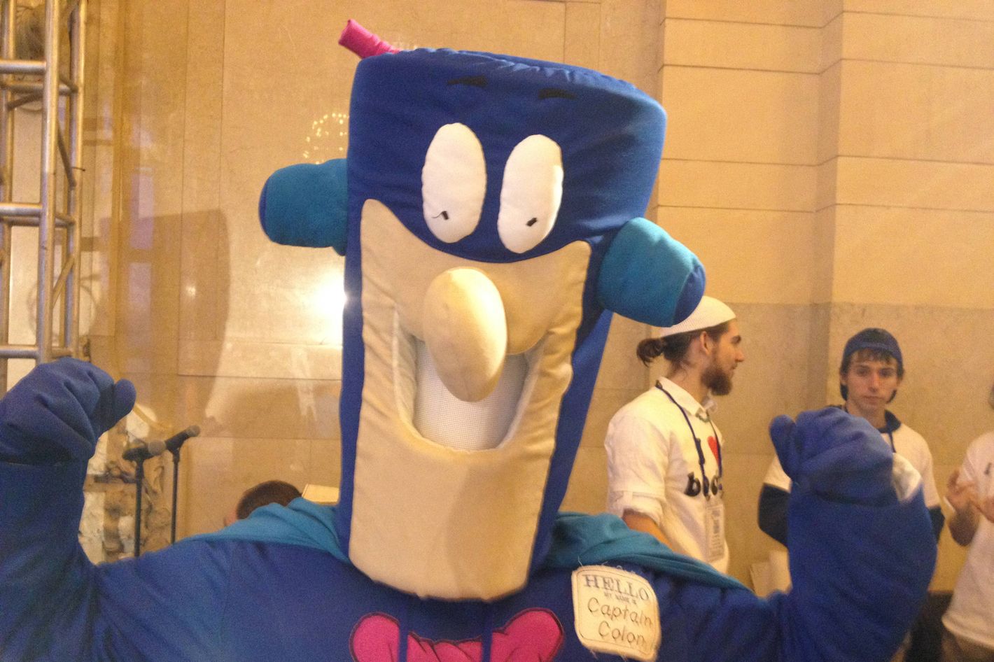 You Could Have Walked Through a Huge Colon in Grand Central Today