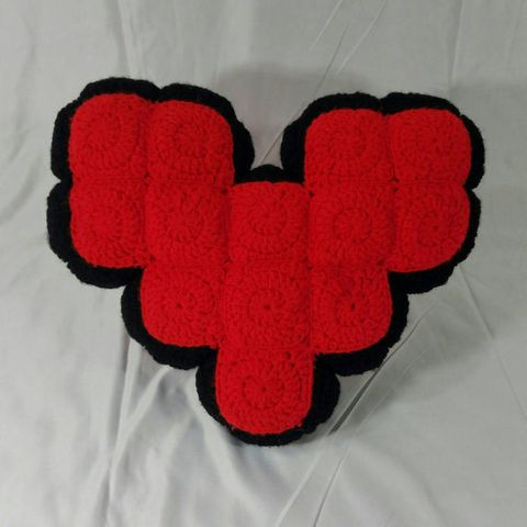 Pixel Heart Pillow
