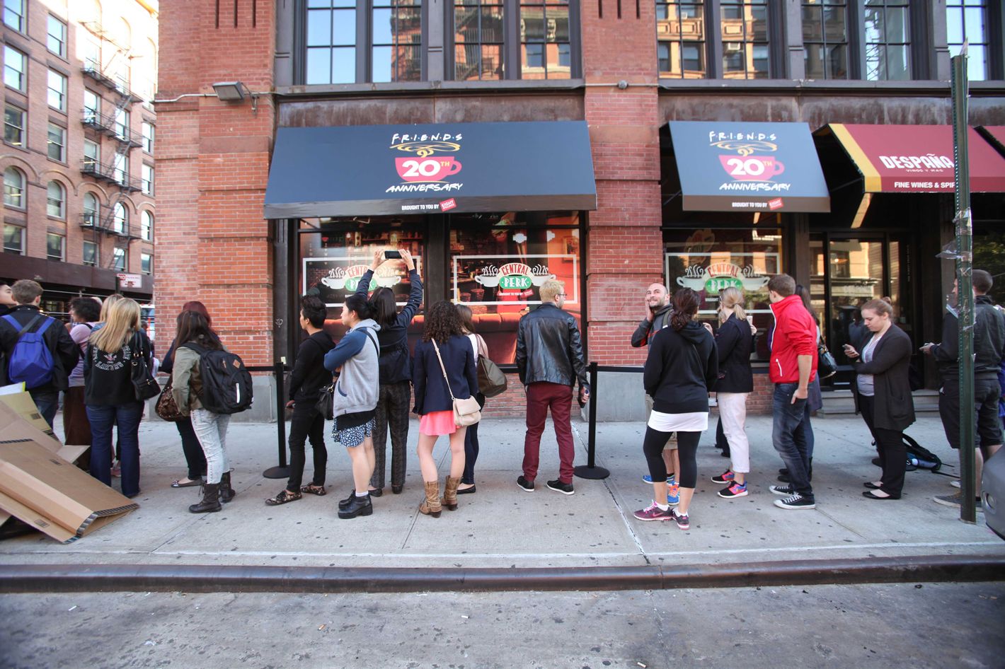 Here's the Scene at Today's Opening of a Real-Life <i>Friends</i> Central  Perk