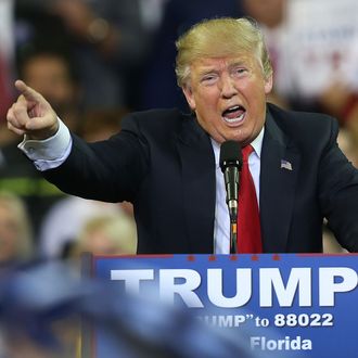 Donald Trump Hold Campaign Rally In Orlando, Florida
