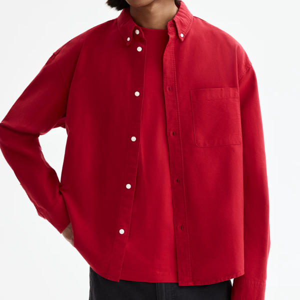H&M Relaxed-Fit Oxford Shirt