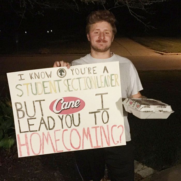 Teen Asks Self to Homecoming