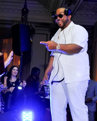 Timbaland performs at the Revd Launch Event With Timbaland at Palace Hotel on June 29, 2013 in San Francisco, California. 