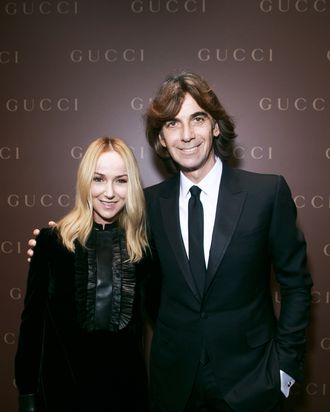 Frida Giannini and Patrizio diMarco.