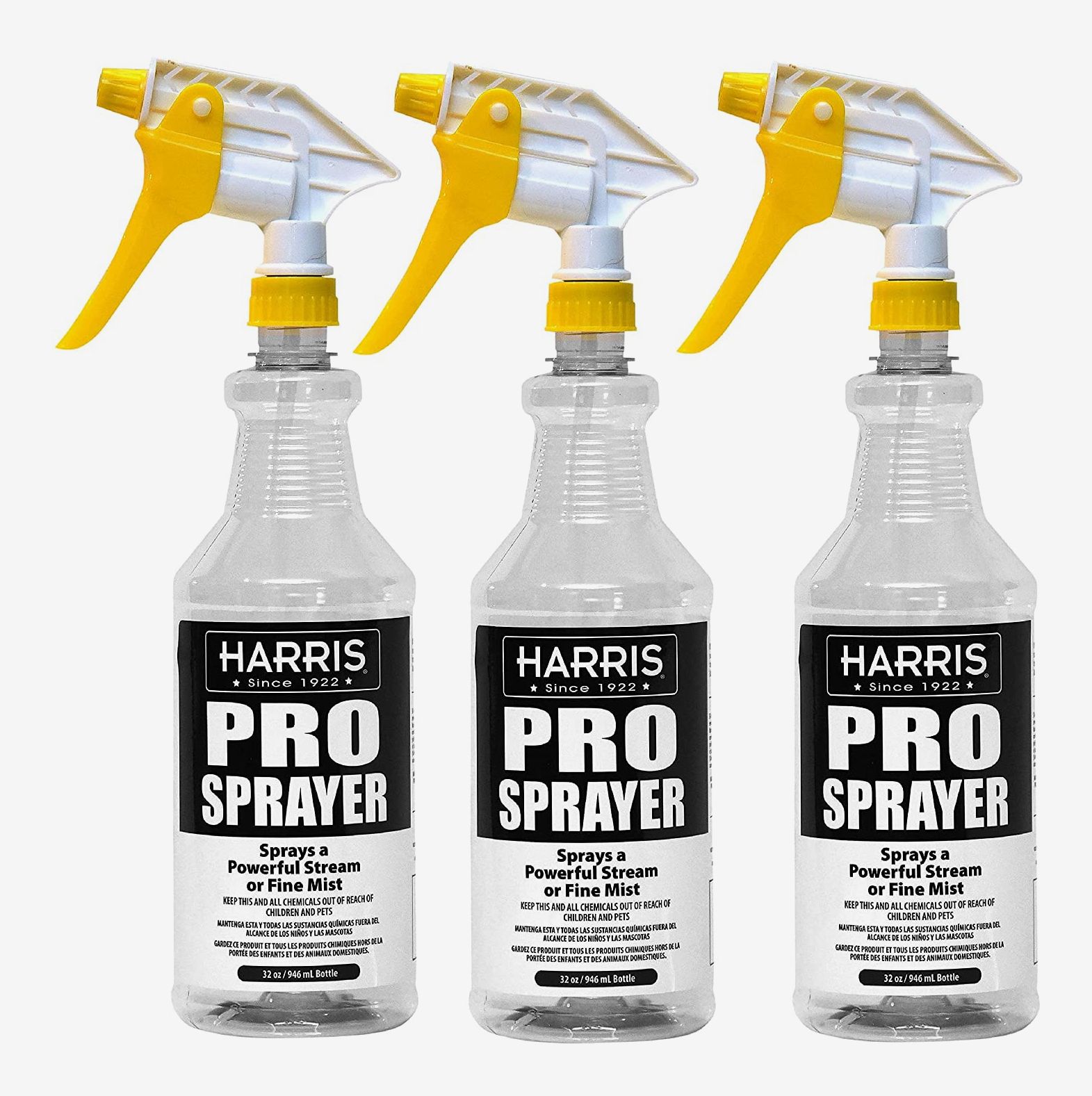 Water spray bottle mist hand pressure for Plants Cleaning solution empty plastic 
