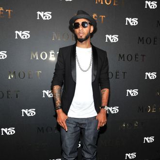 Swizz Beatz attends Moet Rose Lounge Presents Nas' Life Is Good at Bagatelle on July 17, 2012 in New York City.