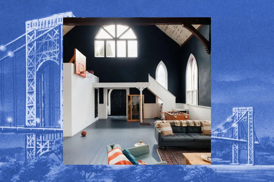 A Church Conversion in Saugerties With a Basketball Hoop in the Living Room