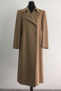 Dlouhý kabát Toomuchmarion Vintage Wool Camel