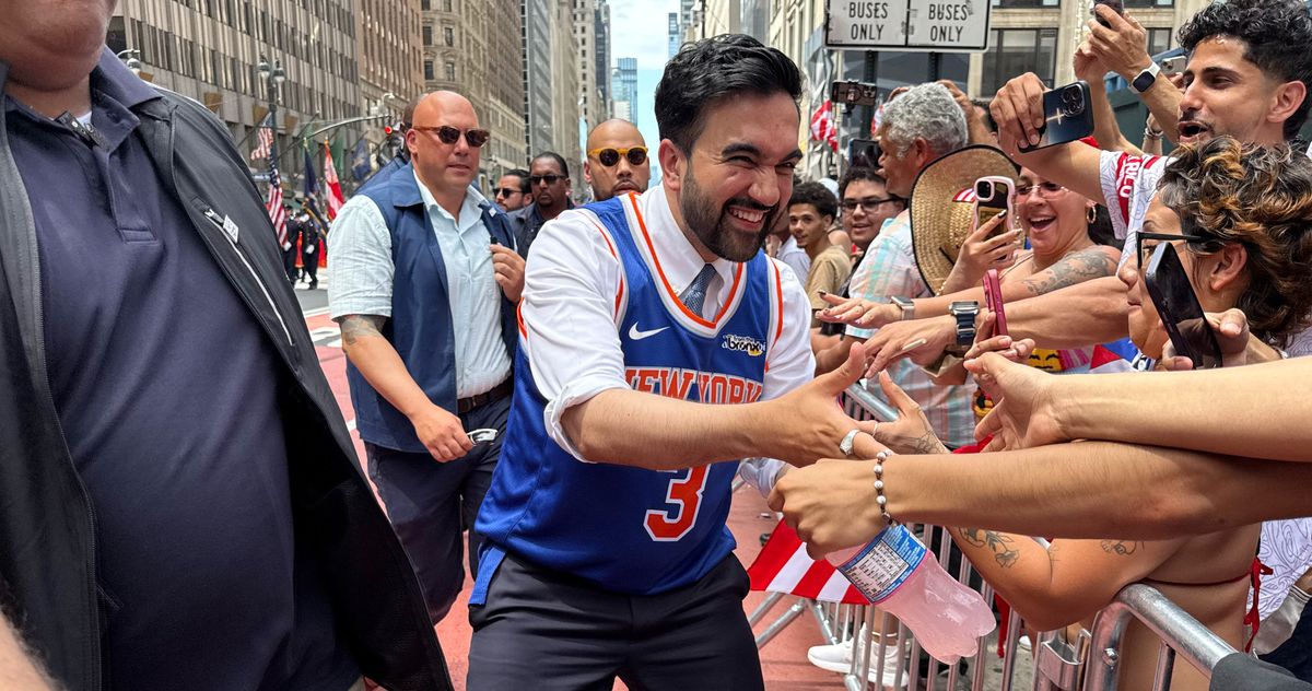 Mayor Mamdani Didn’t Want to Jinx the Knicks by Announcing Their Parade Early