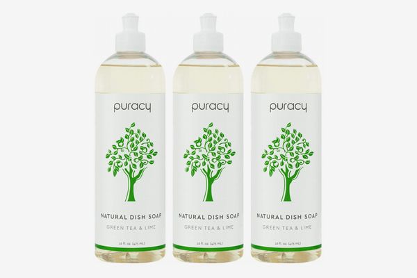 Puracy Natural Dish Soap, 16 Ounce (3-Pack)