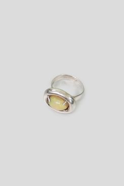 Sasha Mink Opal Cushion Ring