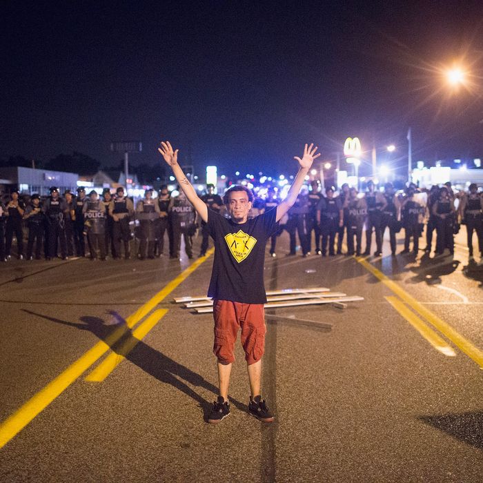 Ferguson Tense After Shootout On Anniversary Of Michael Brown's Death