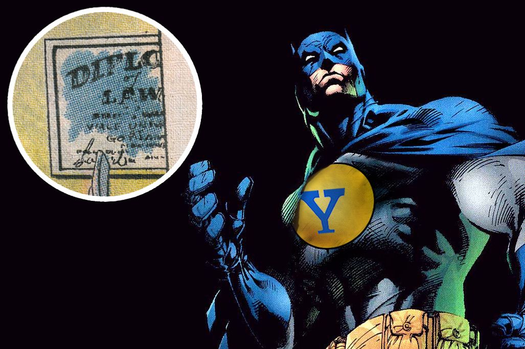 Dogged Yale University Investigation Proves Batman Is a Proud Alum