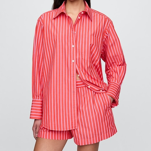 Gap Organic Cotton Poplin Big Shirt
