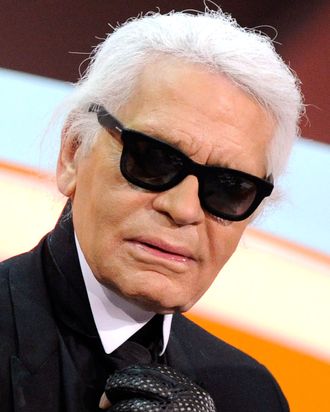 Karl Lagerfeld.