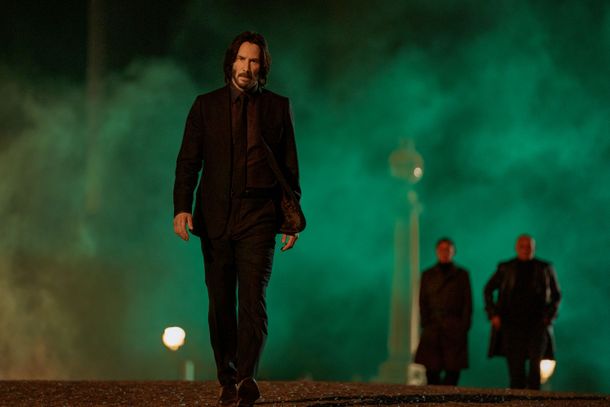 SEE IT: 'John Wick 2' features a 'Matrix' reunion between Keanu Reeves and  Laurence Fishburne – New York Daily News