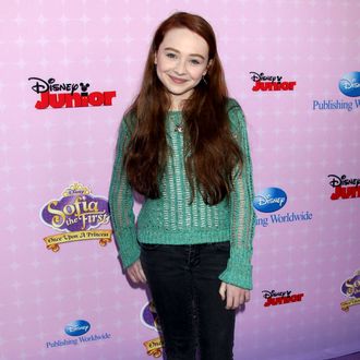 Sabrina Carpenter. Sofia The First: Once Upon A Princess Los Angeles Premiere held at Walt Disney Studios.