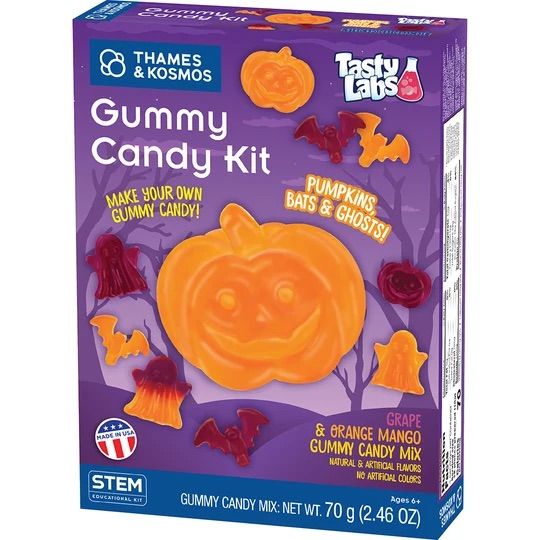 Thames & Kosmos Gummy Candy Kit - Pumpkins, Bats & Ghosts