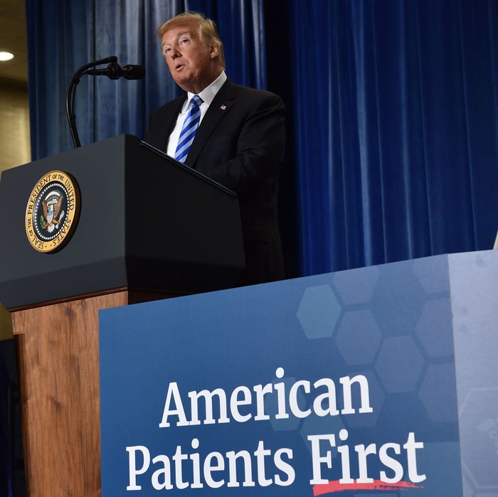 Drug Costs Are Too High, But Trump’s Plan Was About Midterms