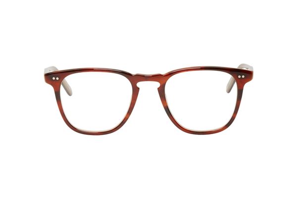 Garrett Leight Tortoiseshell Clip-On Brooks Optical Glasses