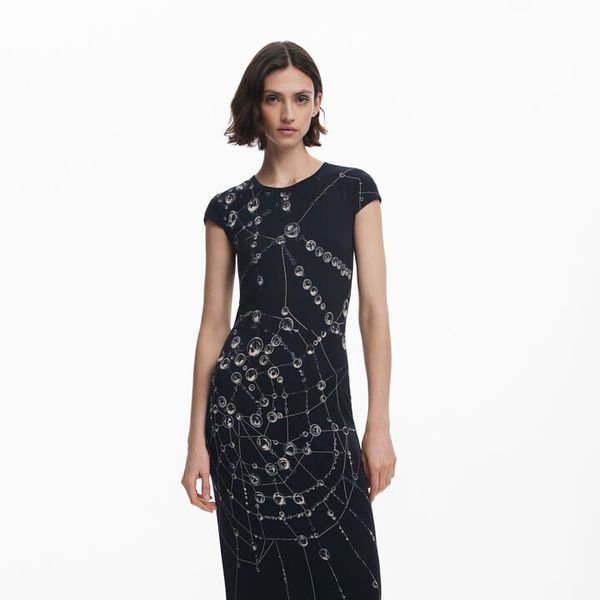 Desigual Tyler McGillivary Woven Midi Dress