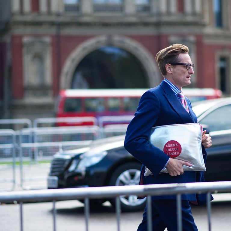 Street Style: Fall Coats and Plaids Take Charge in London