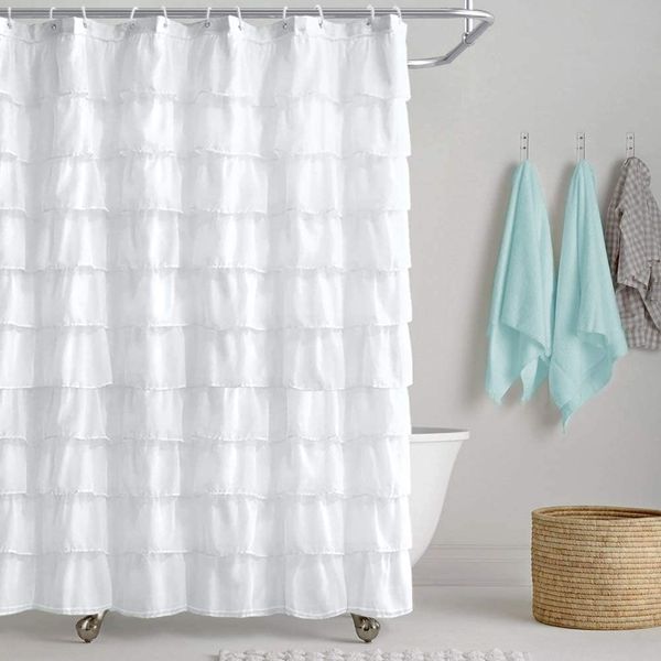19 Best Shower Curtains 2022 The, Best Plastic Shower Curtain Rings