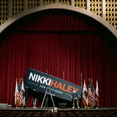 Presidential Candidate Nikki Haley Campaigns In California