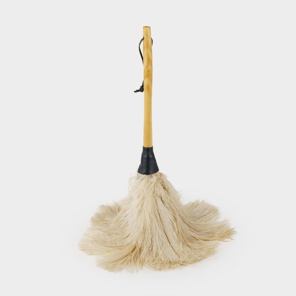 Redecker White Ostrich Feather Duster