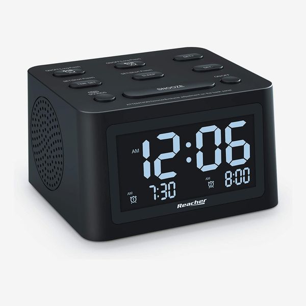 Reacher Dual Alarm Clock and White Noise Machine