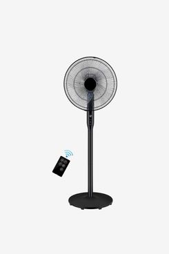 Aikoper Oscillating Standing Fan with Remote Built-in Powerful 12 Speed Settings