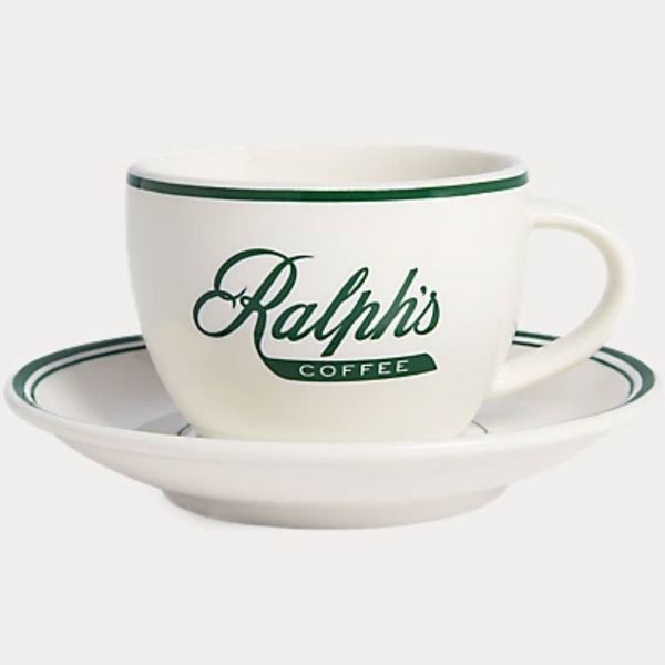 Ralph Lauren Ralph's Coffee Espresso Cup & Saucer