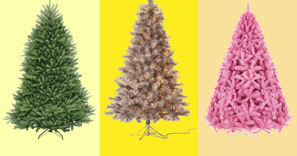 Artificial Christmas Tree with Remote-controlled Color-changing