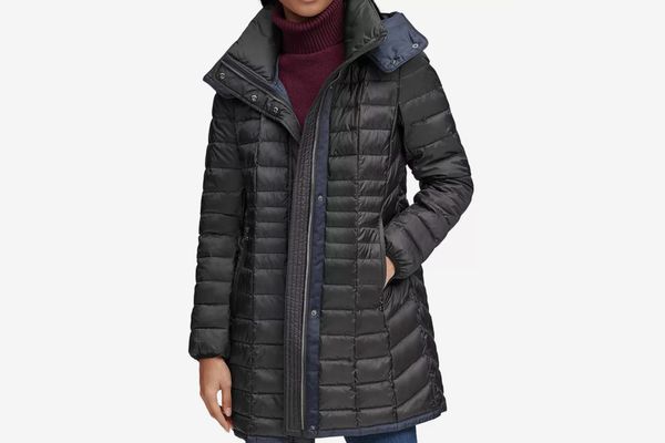 Marc New York Marble Packable Hooded Puffer Coat
