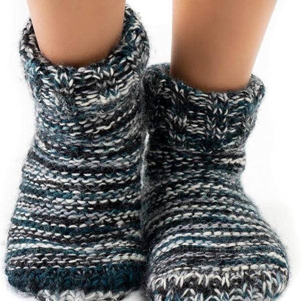 Tibetan Socks Wool Hand Knit Sock