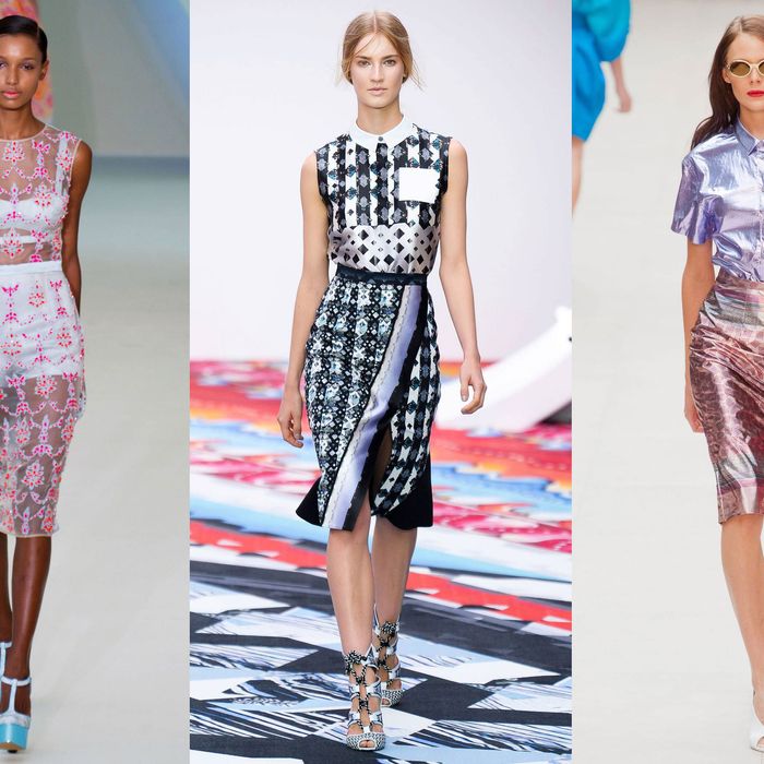 Erdem, Peter Pilotto, Burberry