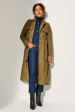 Overland Trinity Suede Trench Coat